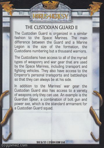 The Custodian Guard II